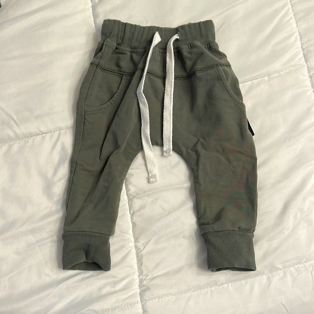 Little Bipsy wreath joggers. Like New!